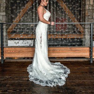 Kitty Chen Couture Marissa Lace Wedding Dress